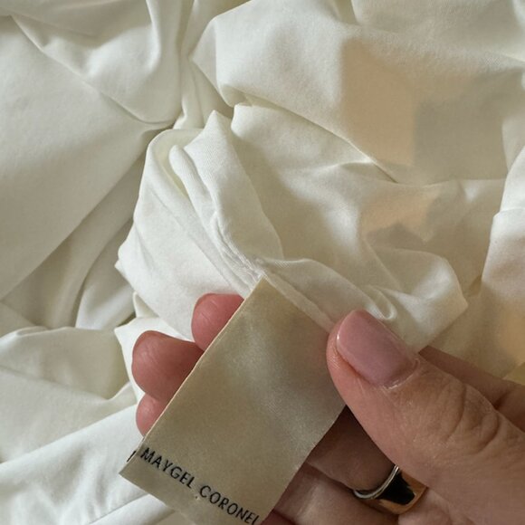 Maygel Coronel Heliconia White long sleeve dress - Picture 6 of 8